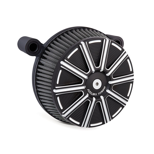 Arlen Ness, Stage 1 Big Sucker air cleaner kit. 10-Gauge B. Air Cleaner Arlen Ness