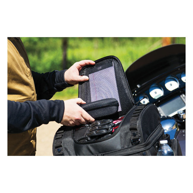 Kuryakyn, Momentum vagabond bag, black TOURING LUGGAGE Kuryakyn