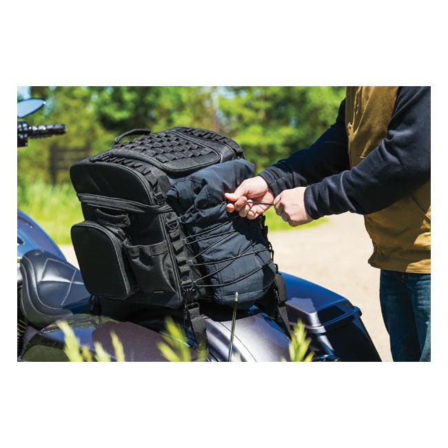 Kuryakyn, Momentum vagabond bag, black TOURING LUGGAGE Kuryakyn