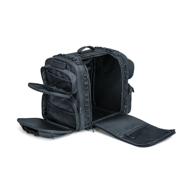 Kuryakyn, Momentum road warrior bag, black TOURING LUGGAGE Kuryakyn