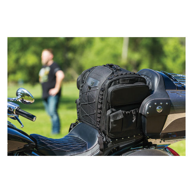 Kuryakyn, Momentum road warrior bag, black TOURING LUGGAGE Kuryakyn