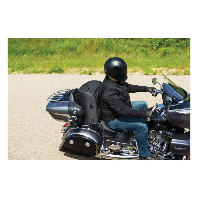 Kuryakyn, Momentum wanderer Touring seat bag, black TOURING LUGGAGE Kuryakyn