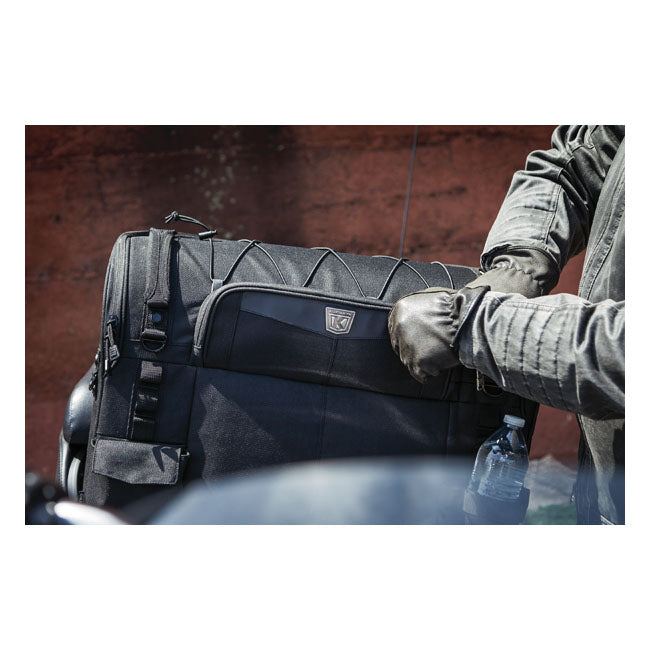 Kuryakyn, Momentum wanderer Touring seat bag, black TOURING LUGGAGE Kuryakyn