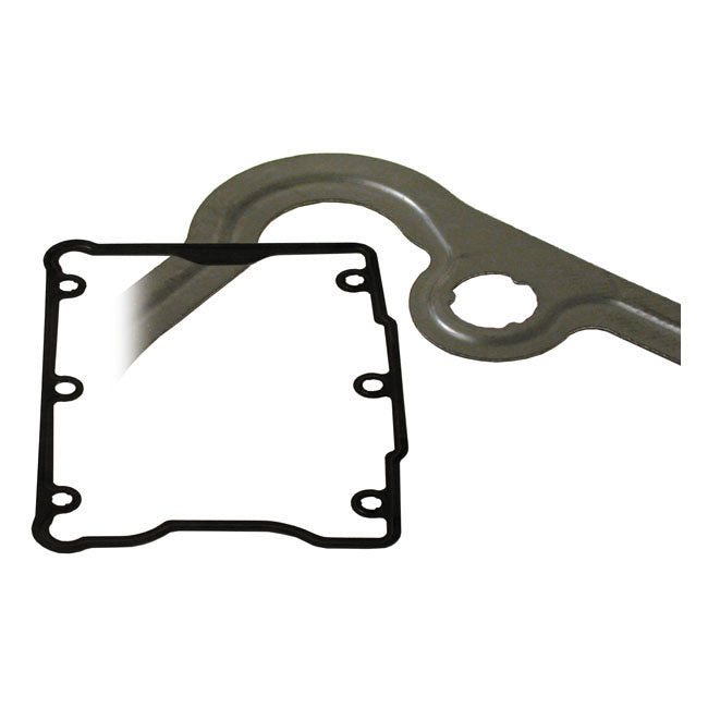 Cometic Rocker Box Cover Gasket Kit Rubber Coated Steel 0.020" Tc Rocker Covers Gaskets And Seals Cometic
