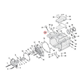 Cometic Middle Pushrod Cover O Ring Tc Transmission O-Rings And Seals Cometic