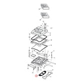 Cometic, right rocker cover gasket. Fiber ROCKER COVERS GASKETS AND SEALS Cometic