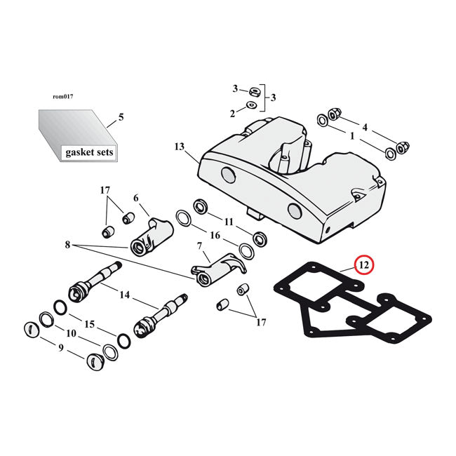 Cometic, rocker cover gaskets. .031" fiber ROCKER COVERS GASKETS AND SEALS Cometic