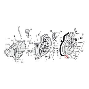 Cometic Rocker Box Cover Washers Evo Bt Rocker Box Seals Cometic