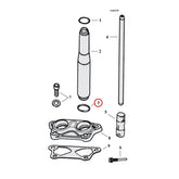 Cometic o-ring, pushrod cover. Lower PUSHROD COVERS GASKETS AND SEALS Cometic