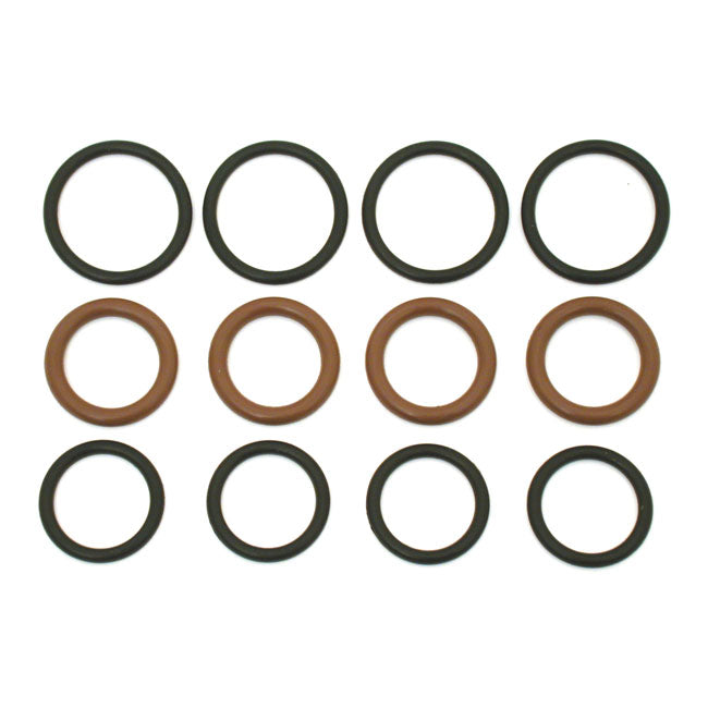 Cometic Pushrod Seal Kit Evo/Tc Pushrod Covers Gaskets And Seals Cometic