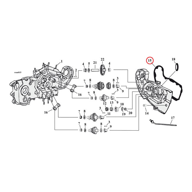 Cometic, gasket cam cover. .060" AFM CAM COVERS GASKETS Cometic