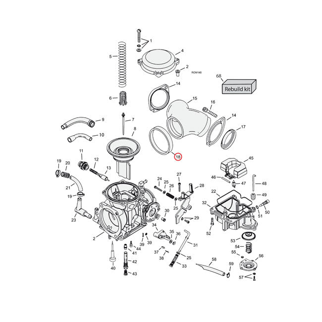 Cometic Carb To Intake Manifold Seal Evo Carb Models Gaskets Carb To Manifold Cometic