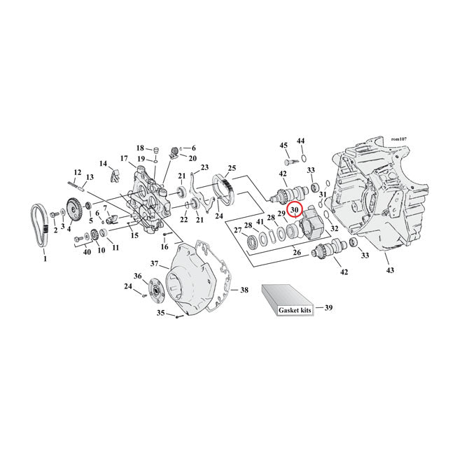 Cometic Outer Oil Pump O Ring Tc O-Rings Cometic
