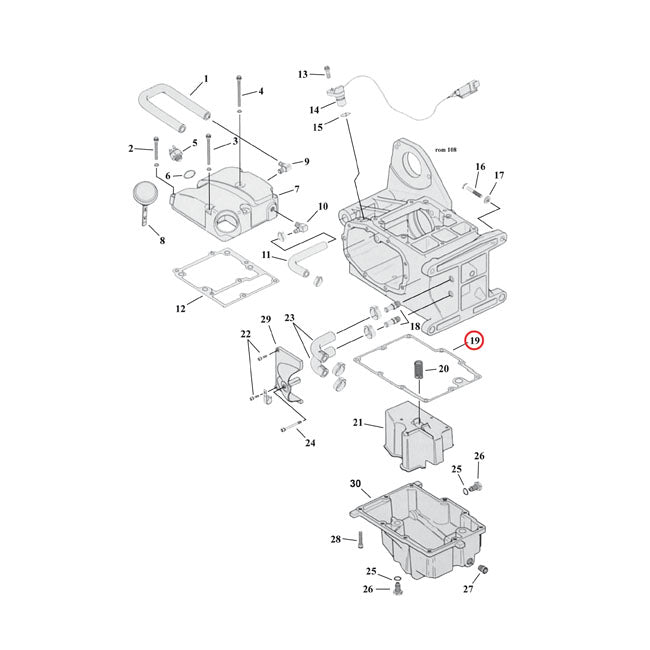 Cometic, gasket transmission oil pan. Fiber TRANSMISSION GASKETS OIL PAN Cometic