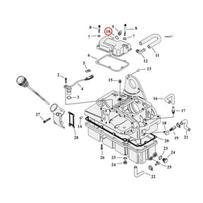 Cometic, O-ring neutral switch / oil pump / crankcase TRANSMISSION O-RINGS AND SEALS Cometic