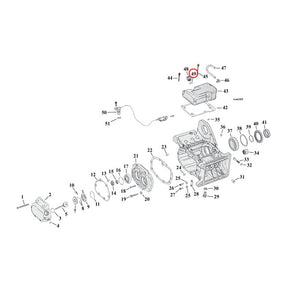 Cometic, O-ring neutral switch / oil pump / crankcase TRANSMISSION O-RINGS AND SEALS Cometic