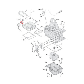 Cometic, O-ring neutral switch / oil pump / crankcase TRANSMISSION O-RINGS AND SEALS Cometic