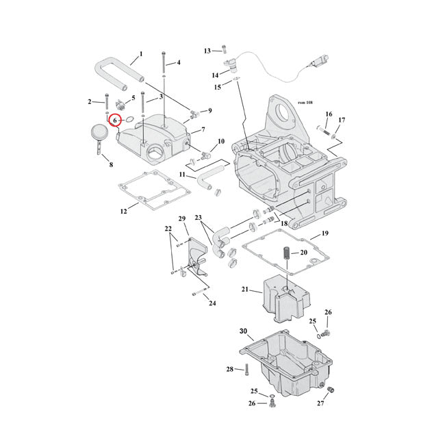 Cometic, O-ring neutral switch / oil pump / crankcase TRANSMISSION O-RINGS AND SEALS Cometic