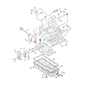 Cometic, gasket transmission oil spout (filler) .031" fiber TRANSMISSION GASKETS TOP COVER Cometic