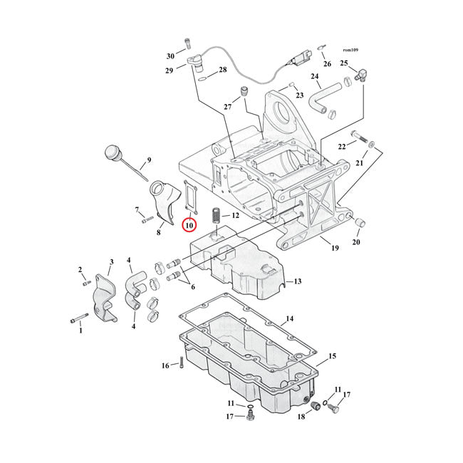 Cometic, gasket transmission oil spout (filler) .031" fiber TRANSMISSION GASKETS TOP COVER Cometic