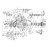 Cometic, gasket transmission top cover. .031" fiber TRANSMISSION GASKETS TOP COVER Cometic