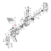 Cometic, oil pump body to cover gasket. .010" fiber OIL PUMP GASKETS Cometic