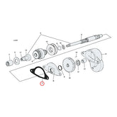 Cometic, gasket oil deflector plate starter. Fiber STARTER MOTOR GASKETS AND SEALS Cometic