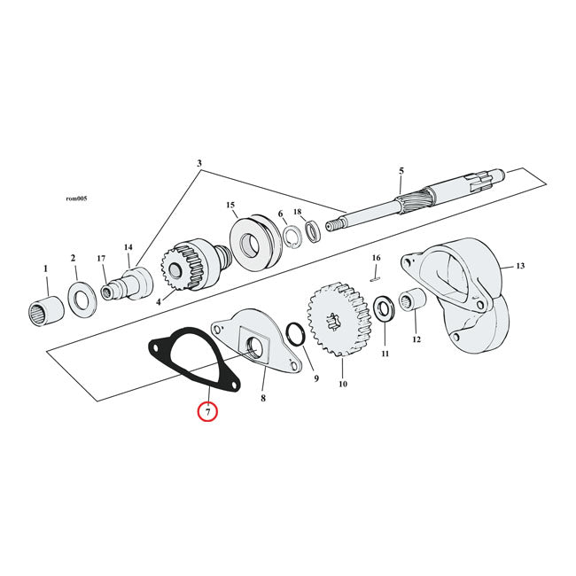 Cometic, gasket oil deflector plate starter. Fiber STARTER MOTOR GASKETS AND SEALS Cometic