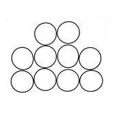 Cometic Main Shaft Quad Seal Evo Transmission O-Rings And Seals Cometic
