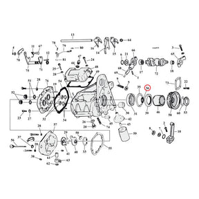 Cometic Main Shaft Quad Seal Evo Transmission O-Rings And Seals Cometic