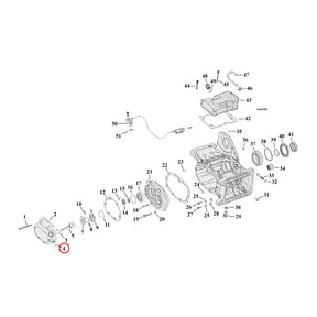 Cometic Clutch Cable O Ring Evo Transmission O-Rings And Seals Cometic