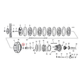 Cometic, oil seal clutch hub nut CLUTCH NUTS Cometic