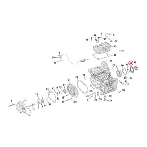Cometic Main Shaft Seal Evo Transmission O-Rings And Seals Cometic