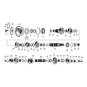 Cometic Main Shaft Seal Evo Transmission O-Rings And Seals Cometic