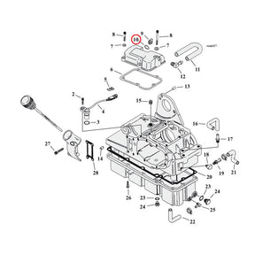 Cometic, seal washer neutral switch. Nylon TRANSMISSION O-RINGS AND SEALS Cometic