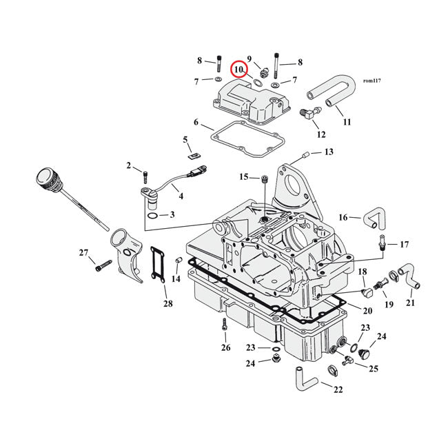 Cometic, seal washer neutral switch. Nylon TRANSMISSION O-RINGS AND SEALS Cometic