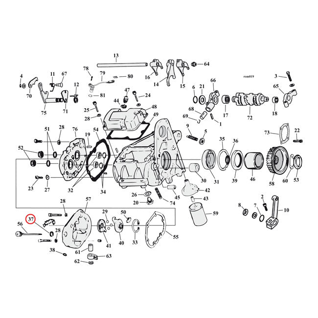 Cometic Washer Filler Plug 10 Pk Transmission O-Rings And Seals Cometic