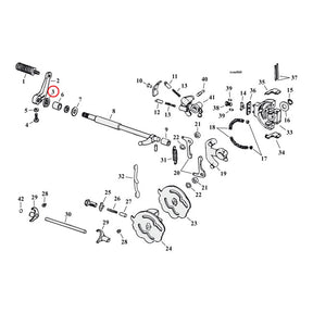 Cometic Clutch Release Lever O Ring Evo Bt Shifter Shaft Seals Cometic