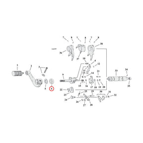Cometic Clutch Release Lever O Ring Evo Bt Shifter Shaft Seals Cometic