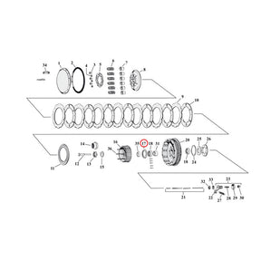 Cometic, oil seal mainshaft / clutch hub. Double lip TRANSMISSION O-RINGS AND SEALS Cometic