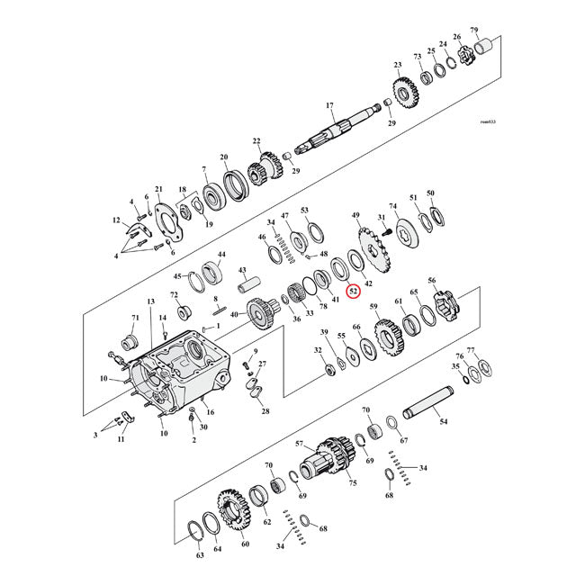 Cometic, oil seal transmission mainshaft TRANSMISSION O-RINGS AND SEALS Cometic