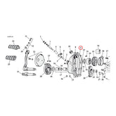 Cometic, gasket transmission end cover. Fiber TRANSMISSION GASKETS END COVER Cometic