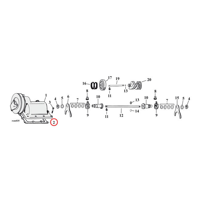 Cometic, gasket transmission top cover. Fiber TRANSMISSION GASKETS TOP COVER Cometic