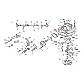 Cometic, gasket transmission top cover. .031" fiber TRANSMISSION GASKETS TOP COVER Cometic