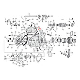 Cometic, gasket transmission top cover. .031" fiber TRANSMISSION GASKETS TOP COVER Cometic
