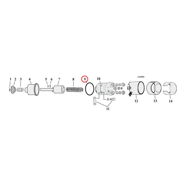 Cometic, o-ring intake manifold / solenoid MANIFOLD INTAKE SEALS Cometic