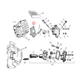 Cometic, oil pump side mount gasket. Fiber OIL PUMP GASKETS Cometic