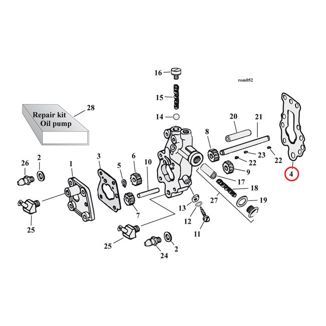 Cometic, oil pump body to case gasket. Fiber OIL PUMP GASKETS Cometic