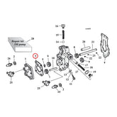 Cometic, oil pump body to cover gasket OIL PUMP GASKETS Cometic