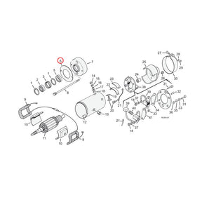 Cometic, generator mount gasket GENERATOR GASKETS AND SEALS Cometic